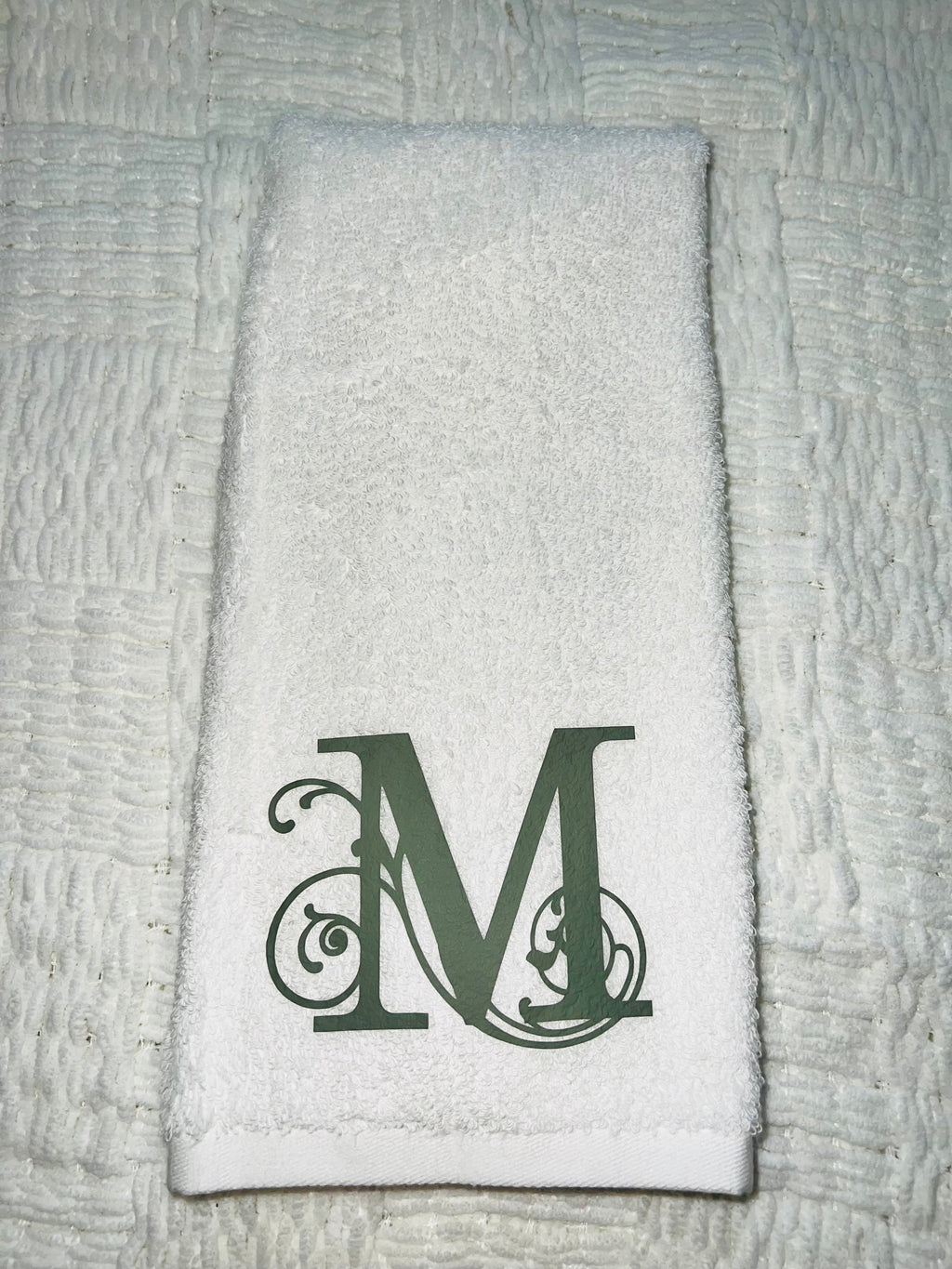 Initial Hand Towel