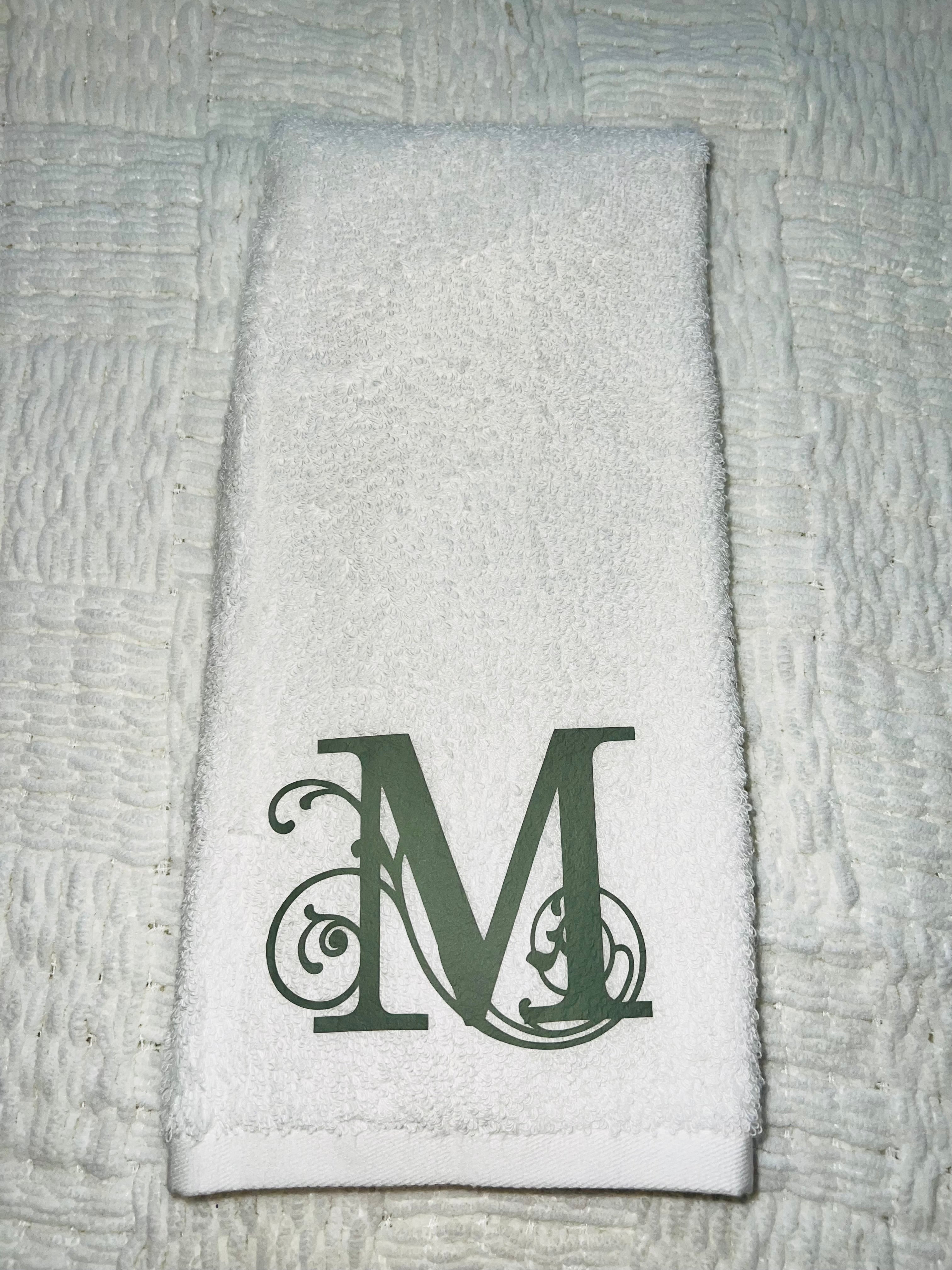 Initial Hand Towel