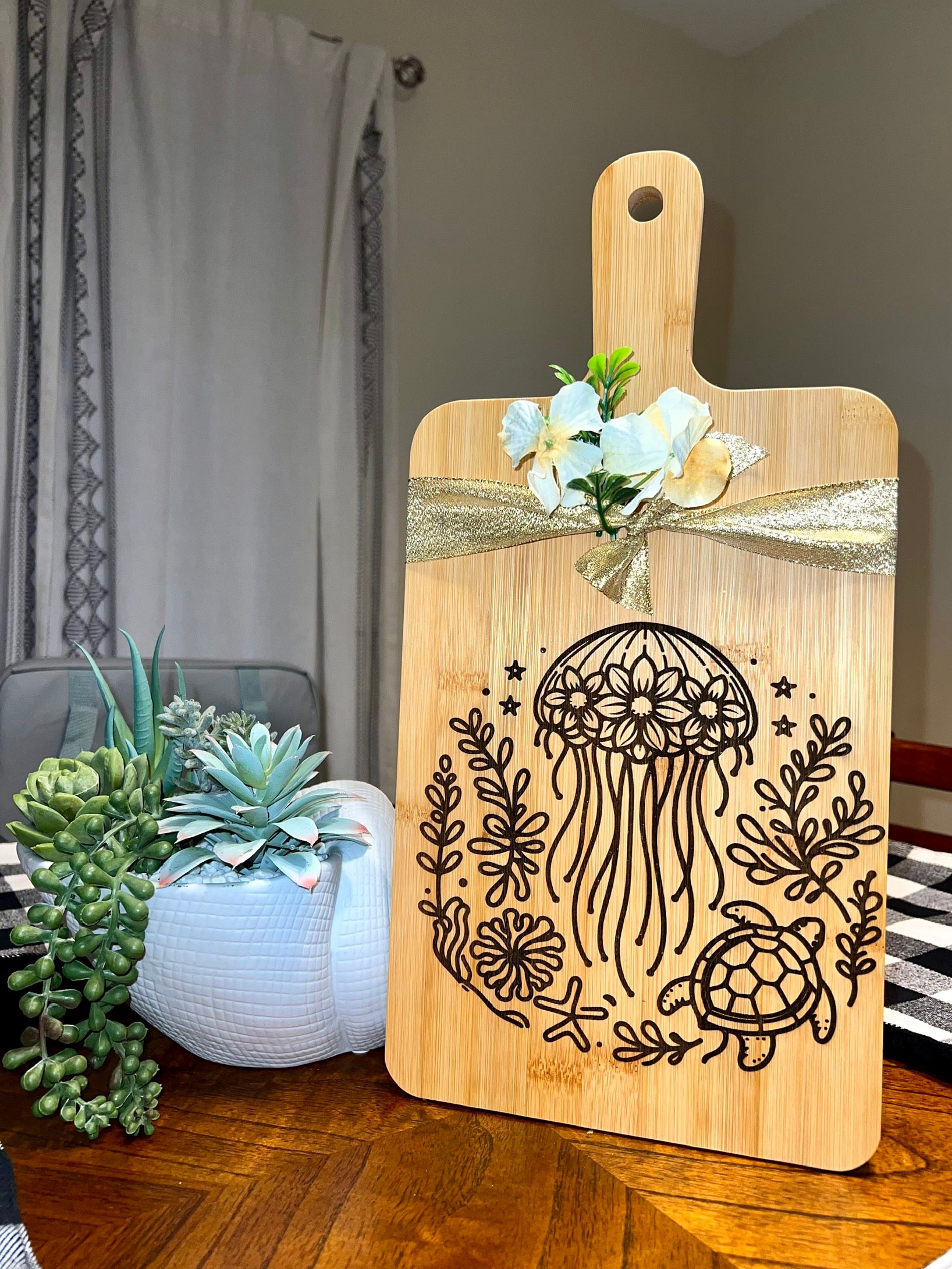 Jellyfish Cutting Board